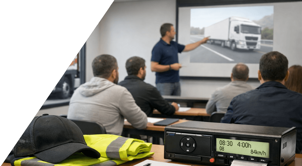 Curso gratuíto de formación continua y tacógrafo